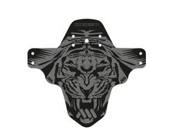 🚵‍♂️ Guardabarros Bicicleta AMS Mud Guard – Gris/Tigre  🐯 Protección feroz con estilo salvaje