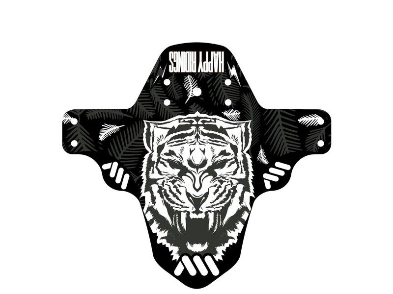 🚵‍♂️ Guardabarros AMS Mud Guard – Happyridings/Tiger  🐯 Protección y estilo imparable para tu bicicleta