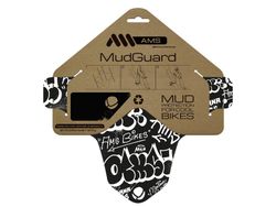 🚵‍♂️ Guardabarros AMS Mud Guard – Montana Colors White  🎨 Creatividad y protección para tu bicicleta