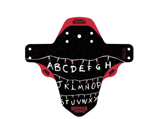 🚵‍♂️ Guardabarros AMS Mud Guard – Stranger Things Lights  ✨ Protección con estilo retro y misterioso