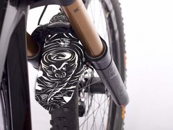 🚵‍♂️ Guardabarros AMS Mud Guard – Tornado White  🌪️ Protección y estilo con la fuerza de la naturaleza