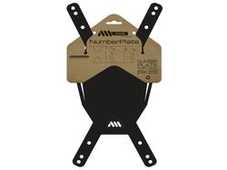 Matrícula Número para Bici AMS - Negro/Blanco: Personaliza tu Bicicleta con Estilo