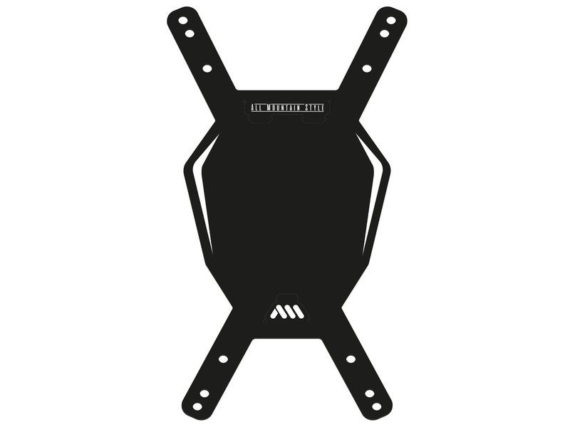 Matrícula Número para Bici AMS - Negro/Blanco: Personaliza tu Bicicleta con Estilo