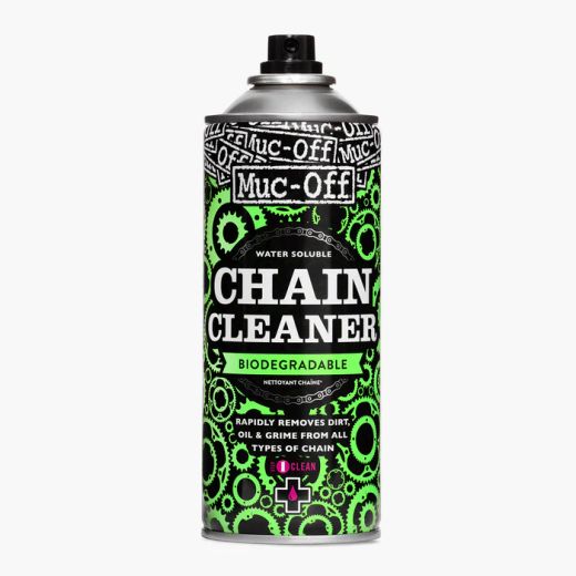 Aparato Limpiador Muc-Off Chain Doc + Desengrasante 400ml 🧽 | Limpieza Rápida y Eficaz para tu Cadena