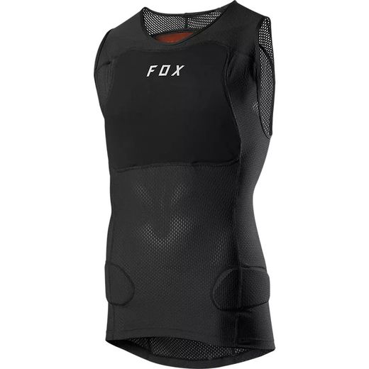 Camiseta Fox Interior Sin Mangas Baseframe Pro Negra | Protección y Comodidad para Riders 🚵‍♂️🔥