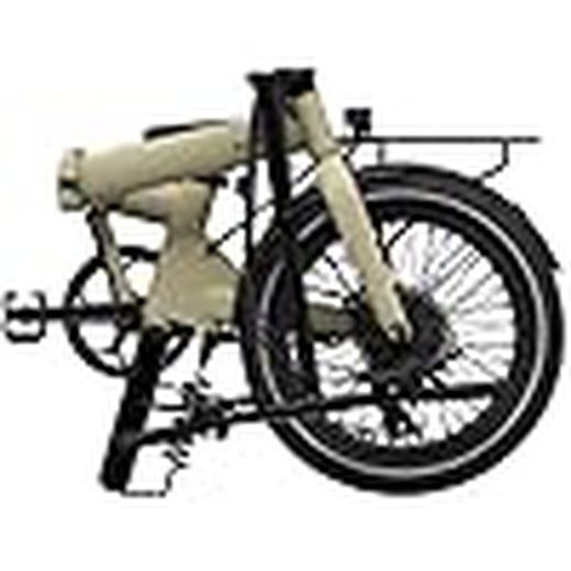 BICICLETA PLEGABLE AFTEROON EOVOLT 20" Verde Salvia
