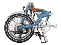 BICICLETA PLEGABLE AFTEROON VINTAGE EOVOLT 20" AZUL