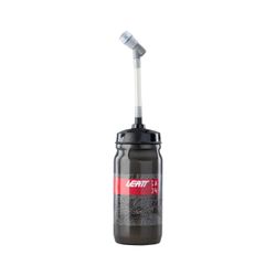 💧 Bidón Leatt SteadySip Convertible 600 ml Ahumado  🚴‍♂️ Hidratación versátil con estilo premium