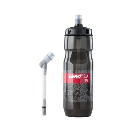 💧 Bidón Leatt SteadySip Convertible 750 ml Ahumado  🚴‍♂️ Hidratación inteligente con máxima capacidad