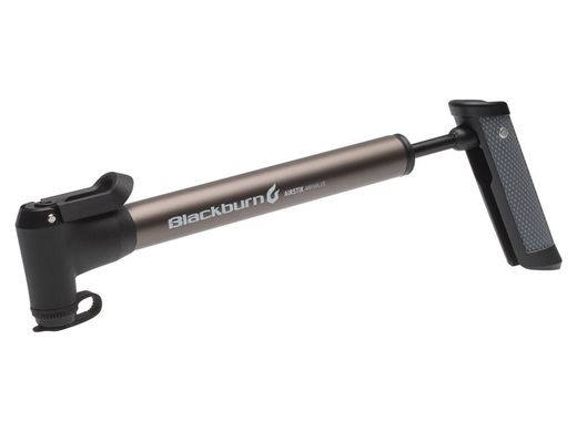 Hinchador de Mano Blackburn Airstick Anyvalve Pewter: Inflado Rápido y Eficiente para Todo Tipo de Válvulas