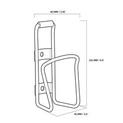 🖤🚴‍♂️ Portabidón Blackburn de Aluminio Negro  💧 Ligero, resistente y seguro para cada salida