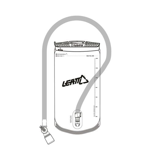 💧✨ Bolsa de Hidratación Leatt HydraPak 1.5L con Tubo y Boquilla – Compatible con Chaquetas ADV