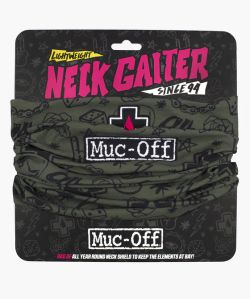 😎🔥 Braga Multifuncional Muc-Off Transpirable Verde Punk 💚🖤 | Protección Ligera y Estilo Rebelde 😎🚴‍♂️