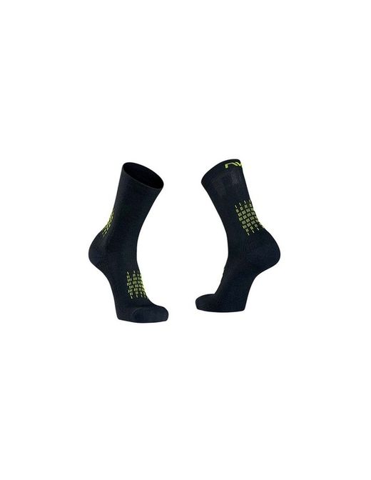 Calcetín Northwave Fast Winter Negro-Amarillo