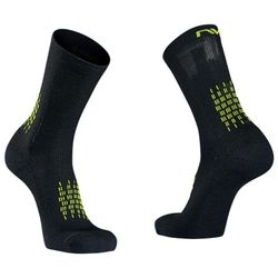 Calcetín Northwave Fast Winter Negro-Amarillo