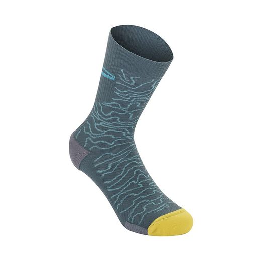 Calcetines Alpinestars Drop 15 Azul Atlantic