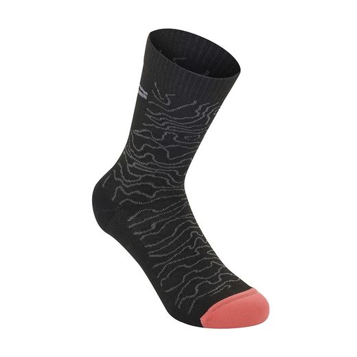 Calcetines Alpinestars Drop 15 Negro/Gris