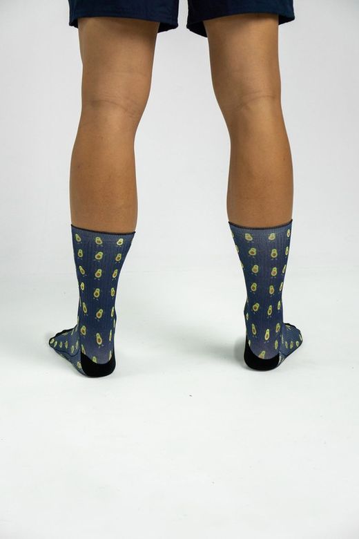 🥑🧦💪 Calcetines Deportivos Happy Training Fitness Avocado | Energía, Comodidad y Estilo