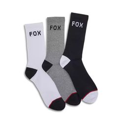 Calcetines Fox Crew – Pack de 3 | Comodidad y Estilo para tu Día a Día 🧦🔥