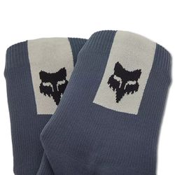 🚴‍♂️💦 Calcetines Fox Defend Water – Protección Impermeable para Ciclismo  Gris grafito