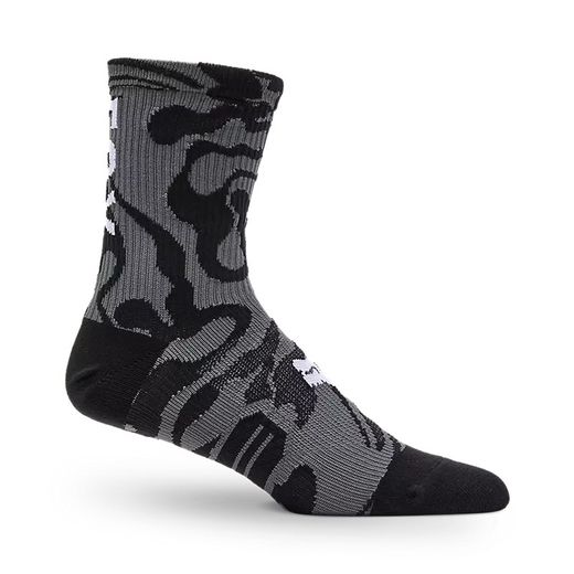 Calcetines Fox Ranger Frequency 6" – Comodidad y Rendimiento para MTB 🚴🔥 Negro