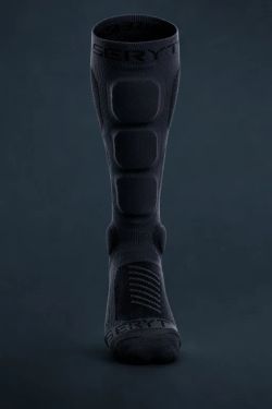 🛡️🔥 Calcetines Protectores SHELTER Protective Socks Black – Protección y Comodidad para MTB 🚵‍♂️🏔️