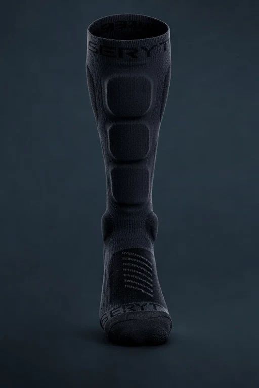 🛡️🔥 Calcetines Protectores SHELTER Protective Socks Black – Protección y Comodidad para MTB 🚵‍♂️🏔️