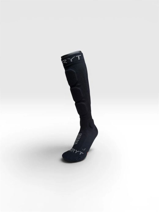 🛡️🔥 Calcetines Protectores SHELTER Protective Socks Black – Protección y Comodidad para MTB 🚵‍♂️🏔️