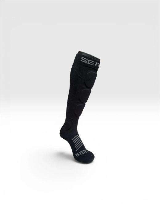 🛡️🔥 Calcetines Protectores SHELTER Protective Socks Black – Protección y Comodidad para MTB 🚵‍♂️🏔️
