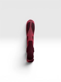 🛡️🔴 Calcetines Protectores SHELTER Protective Socks Dark Red – Protección, Comodidad y Estilo para MTB 🚵‍♂️🏔️