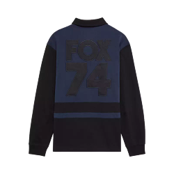 🏉🦊 Camiseta Casual Fox de Rugby Manga Larga Oversized Circa 74 – Estilo retro, espíritu Fox 🔥✨