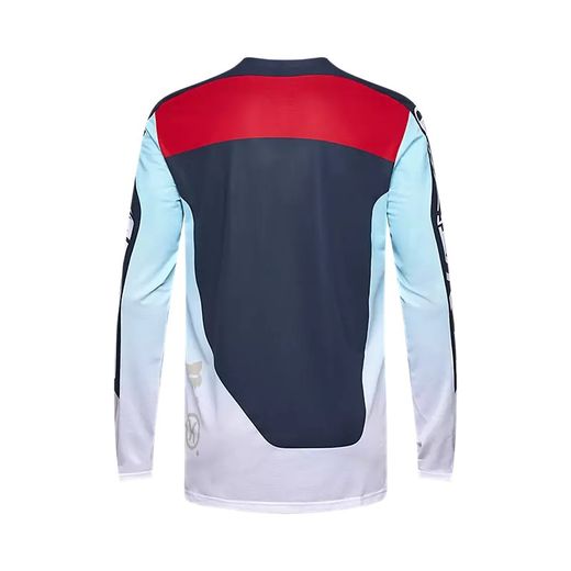🚴‍♂️ Camiseta de Manga Larga Fox Flexair Elevated – Ligereza, Comodidad y Rendimiento para Ciclistas Azul Medianoche 🌌
