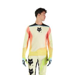 🚴‍♂️ Camiseta de Manga Larga Fox Flexair Elevated – Ligereza, Comodidad y Rendimiento para Ciclistas Lemonade 🍋