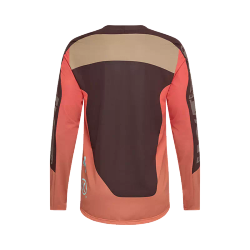 🚵‍♂️👕 Camiseta de Manga Larga Fox Flexair Elevated – Ligereza, Comodidad y Rendimiento  Color Marrón Cacao 🍫🌿
