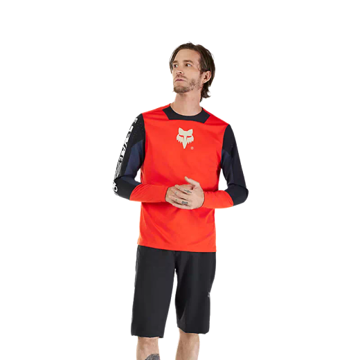 🦊🔥 Camiseta de Manga Larga Fox Juvenil Defend Elevated  | Resistencia y Estilo MTB