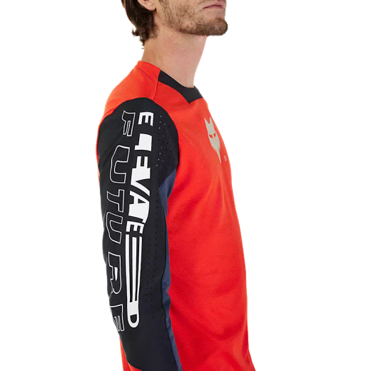 🦊🔥 Camiseta de Manga Larga Fox Juvenil Defend Elevated  | Resistencia y Estilo MTB