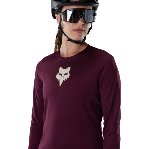 🚴‍♀️🔥 Camiseta de Manga Larga Fox Ranger Fox Head para Mujer – Comodidad y Estilo para el MTB