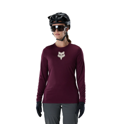 🚴‍♀️🔥 Camiseta de Manga Larga Fox Ranger Fox Head para Mujer – Comodidad y Estilo para el MTB