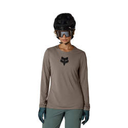 🚴‍♀️🔥 Camiseta de Manga Larga Fox Ranger Fox Head para Mujer – Comodidad y Estilo para el MTB