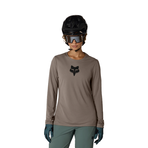 🚴‍♀️🔥 Camiseta de Manga Larga Fox Ranger Fox Head para Mujer – Comodidad y Estilo para el MTB