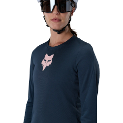 🚴‍♀️🔥 Camiseta de Manga Larga Fox Ranger Fox Head para Mujer – Comodidad y Estilo para el MTB