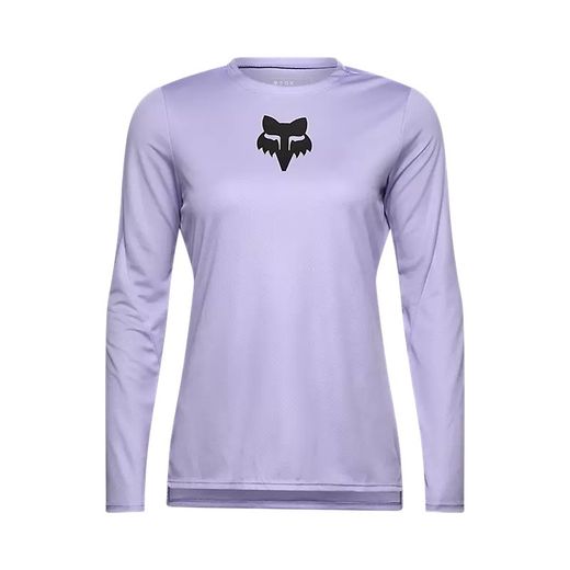 Camiseta de Manga Larga FOX Ranger Head para Mujer – Comodidad y Rendimiento en Cada Ruta