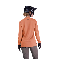 🚵‍♀️👕 Camiseta de Manga Larga FOX Ranger Head para Mujer – Comodidad y Rendimiento en Cada Ruta 🌿