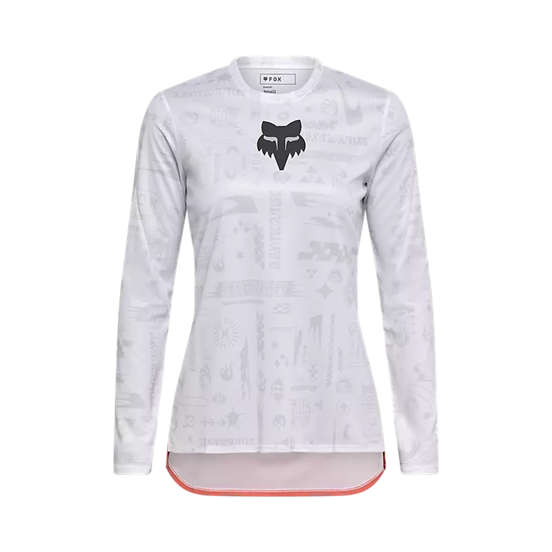 🌸 Camiseta de Manga Larga FOX Ranger Special Edition de Mujer – Comodidad, rendimiento y estilo único 🚴‍♀️💫 L