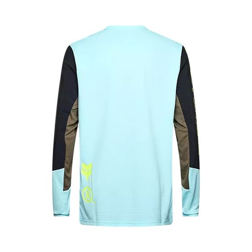 🔥 Camiseta Fox de Manga Larga Defend Elevated 🔥 Máxima Resistencia y Estilo para el MTB