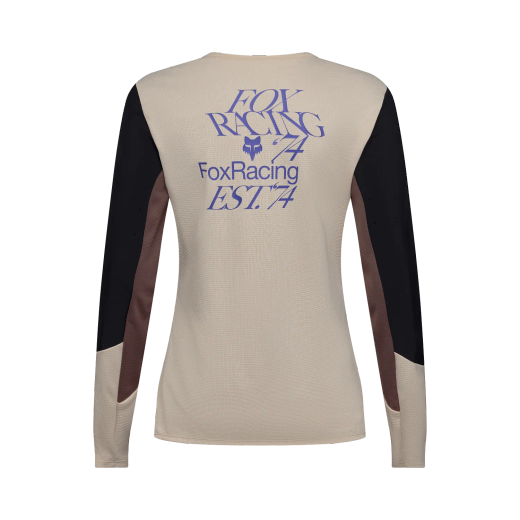 👕🔥 Camiseta Fox de Manga Larga Defend Park Mujer – Protección, Rendimiento y Estilo para MTB