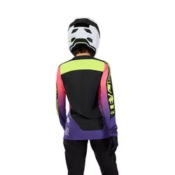👕🚵‍♀️ Camiseta Fox de Manga Larga Flexair Elevated para Mujer– Confort y Estilo para Ciclistas de MTB Color Negro