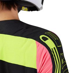 👕🚵‍♀️ Camiseta Fox de Manga Larga Flexair Elevated para Mujer– Confort y Estilo para Ciclistas de MTB Color Negro