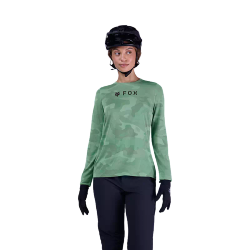 🚵‍♀️🔥 Camiseta Fox de Manga Larga Ranger TruDri® para Mujer – Rendimiento y Confort en Cada Ruta