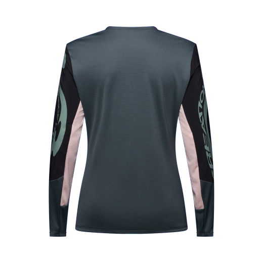 👕🔥 Camiseta Fox Defend Creation Mujer Manga Larga – Resistencia, Protección y Rendimiento para MTB